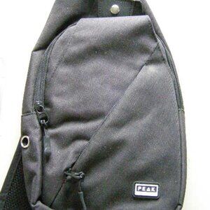 Two sling bags for the price of one!  One Peak, black, one not branded, black